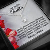 "An meine Tochter" Halskette - Tulpen - Gift of Giving DE